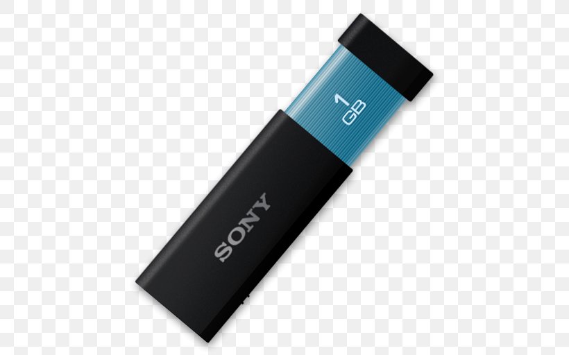 USB Flash Drive Sony, PNG, 512x512px, Usb Flash Drives, Black, Brand, Computer, Computer Component Download Free