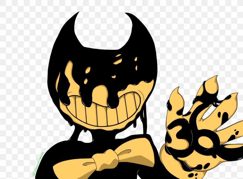 Bendy And The Ink Machine Cat Fan Art, PNG, 1370x1010px, Bendy And The Ink Machine, Art, Carnivoran, Cartoon, Cat Download Free