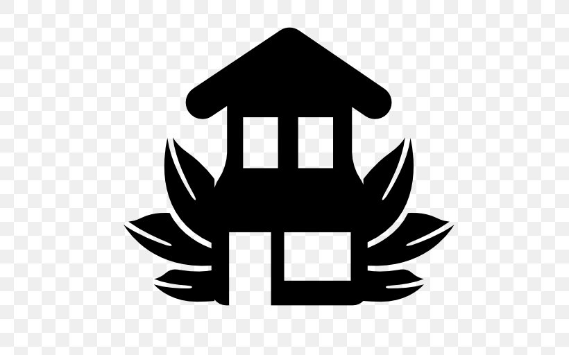 Building House, PNG, 512x512px, Building, Architecture, Black And White, House, Logo Download Free