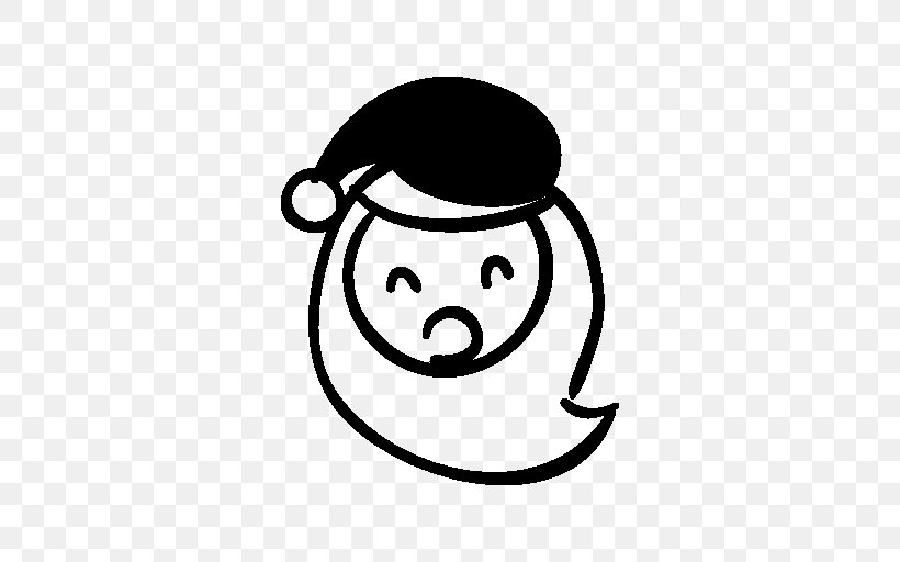 Santa Claus Clip Art, PNG, 512x512px, Santa Claus, Avatar, Black, Black And White, Christmas Download Free