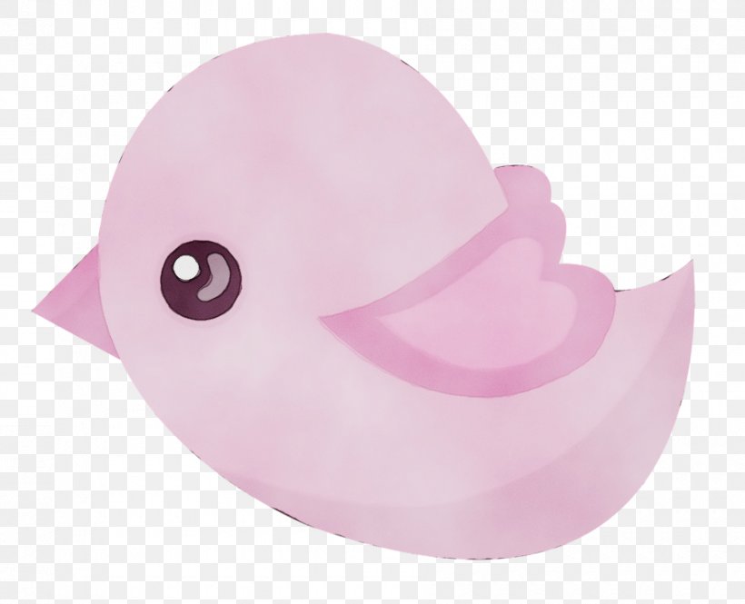 Pink Water Bird Rubber Ducky Headgear Cap, PNG, 900x730px, Watercolor, Bird, Cap, Costume Hat, Headgear Download Free