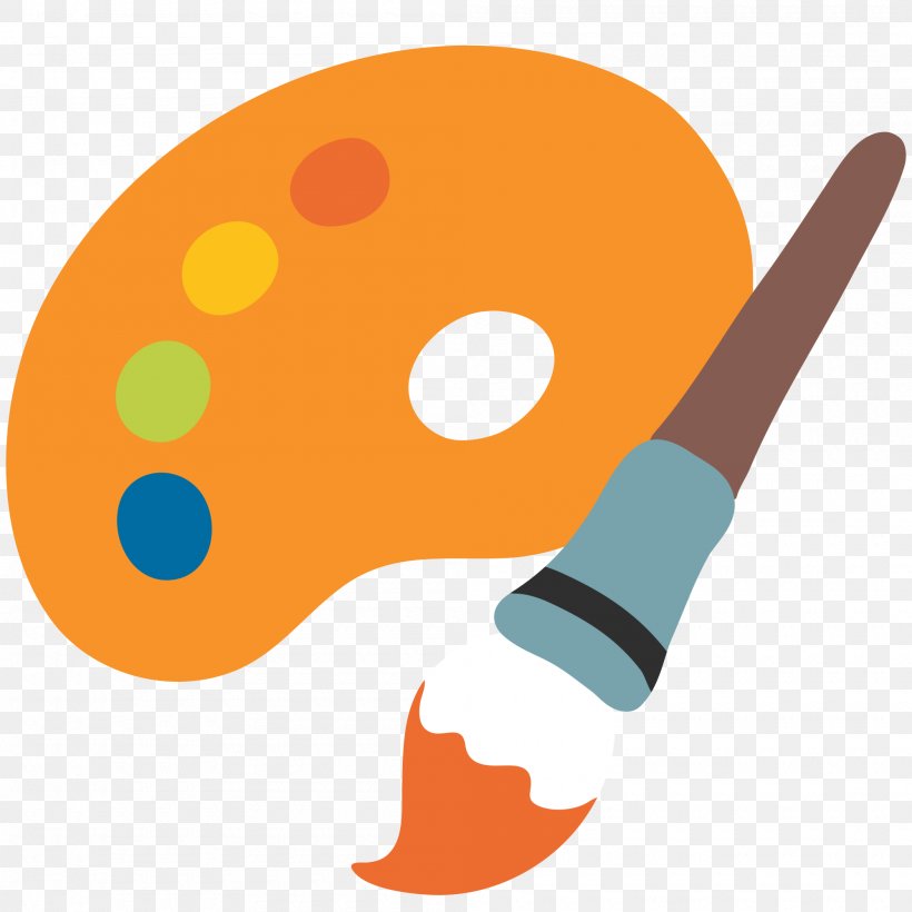 Emoji Painting Paintbrush Palette Drawing, PNG, 2000x2000px, Emoji, Art, Brush, Color, Drawing Download Free
