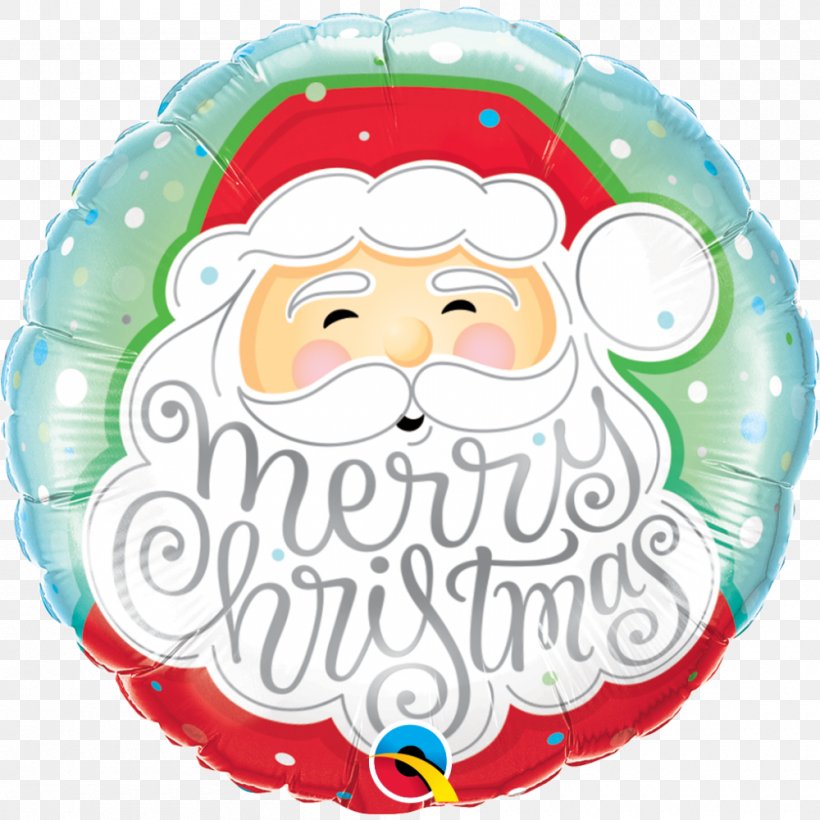 Santa Claus Balloon Christmas Decoration Christmas Eve, PNG, 1000x1000px, Santa Claus, Balloon, Birthday, Christmas, Christmas Decoration Download Free
