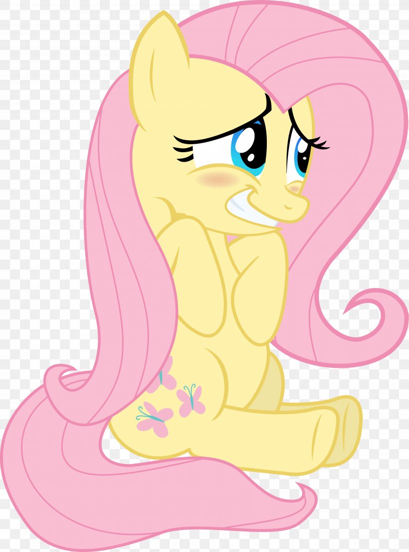 Fluttershy My Little Pony Drawing, PNG, 3597x4852px, Watercolor, Cartoon, Flower, Frame, Heart Download Free