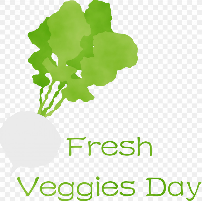 Logo Leaf Font Green Meter, PNG, 3000x2986px, Fresh Veggies, Biology, Green, Leaf, Line Download Free