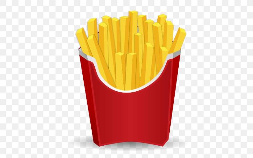 McDonald's French Fries Hamburger Fast Food Hot Dog, PNG, 512x512px, French Fries, Cheeseburger, Drawing, Fast Food, Flowerpot Download Free