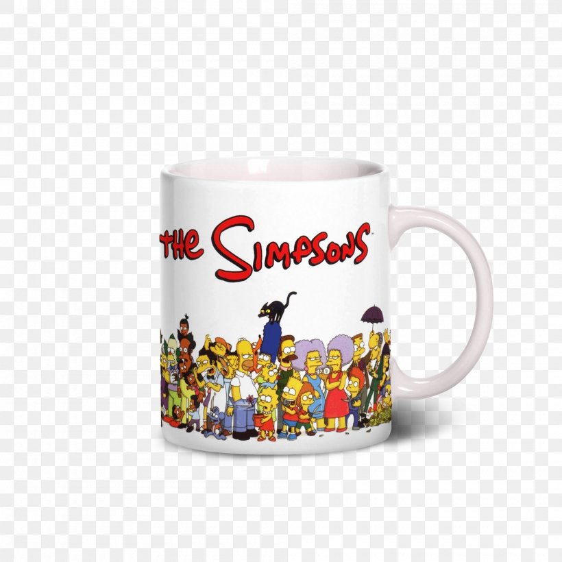 Bart Simpson Marge Simpson Lisa Simpson Homer Simpson Springfield, PNG, 2000x2000px, Bart Simpson, Coffee Cup, Cup, Drinkware, Episode Download Free
