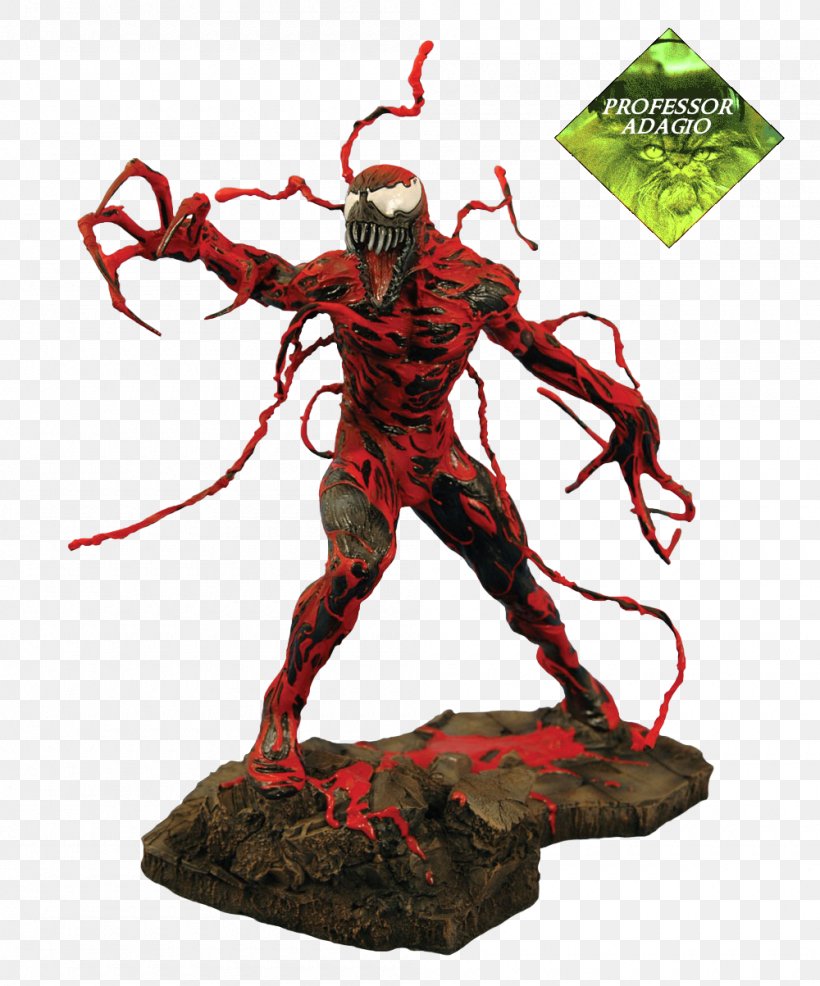 Ultimate Spider-Man Venom Carnage Statue, PNG, 1000x1203px, Ultimate Spiderman, Action Figure, Action Toy Figures, Carnage, Comic Book Download Free