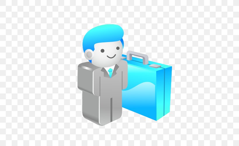 Cartoon Download Icon Design, PNG, 500x500px, Cartoon, Blue, Business, Commerce, Electric Blue Download Free