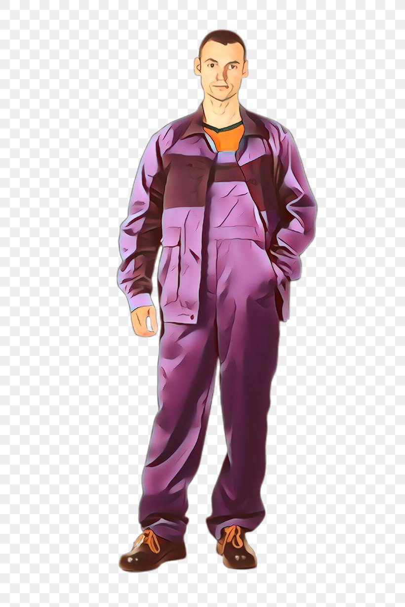 Clothing Purple Outerwear Workwear Rain Pants, PNG, 814x1228px, Clothing, Costume, Magenta, Outerwear, Overall Download Free