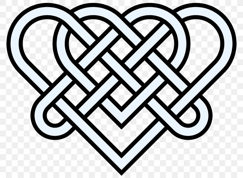 Celtic Knot Heart Endless Knot Clip Art, PNG, 800x600px, Watercolor, Cartoon, Flower, Frame, Heart Download Free