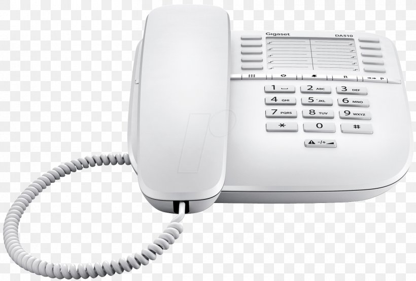 Corded Analogue Gigaset DA510 No Display Telephone Gigaset Phone Da410 Black Home & Business Phones Gigaset DA210, PNG, 1560x1056px, Telephone, Analog Signal, Analog Telephone Adapter, Communication, Corded Phone Download Free