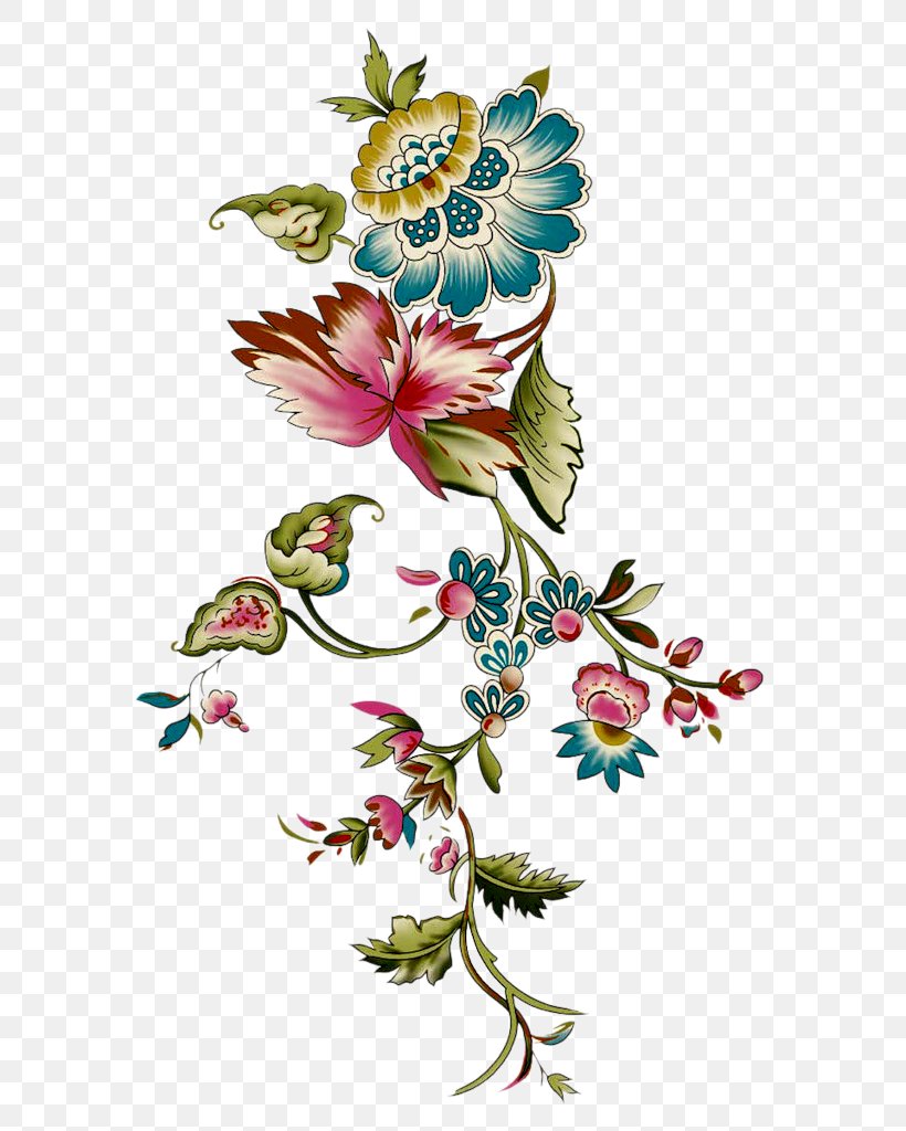 Floral Design Decoupage Drawing Painting, PNG, 594x1024px, Floral Design, Art, Botanical Illustration, Branch, Cut Flowers Download Free