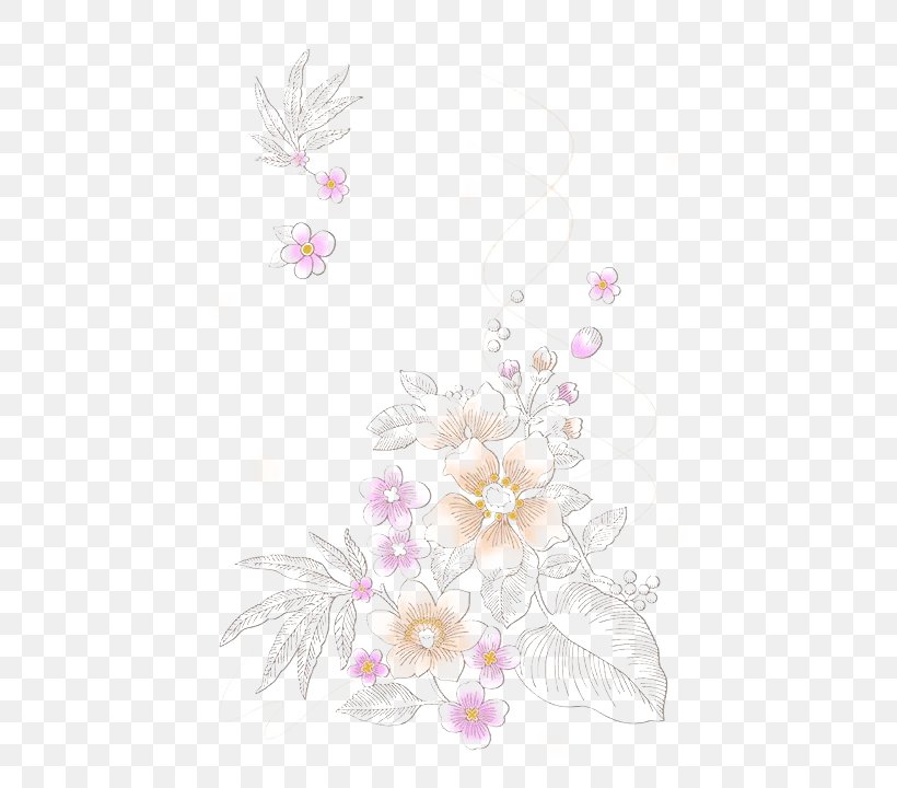 Floral Design Pink Ink Brush Pen, PNG, 480x720px, Floral Design, Art, Blossom, Branch, Brush Download Free