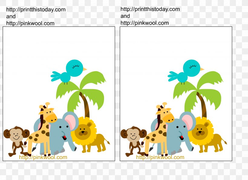 Wedding Invitation Baby Shower Safari Jungle Infant, PNG, 3300x2400px, Wedding Invitation, Area, Art, Baby Shower, Cartoon Download Free