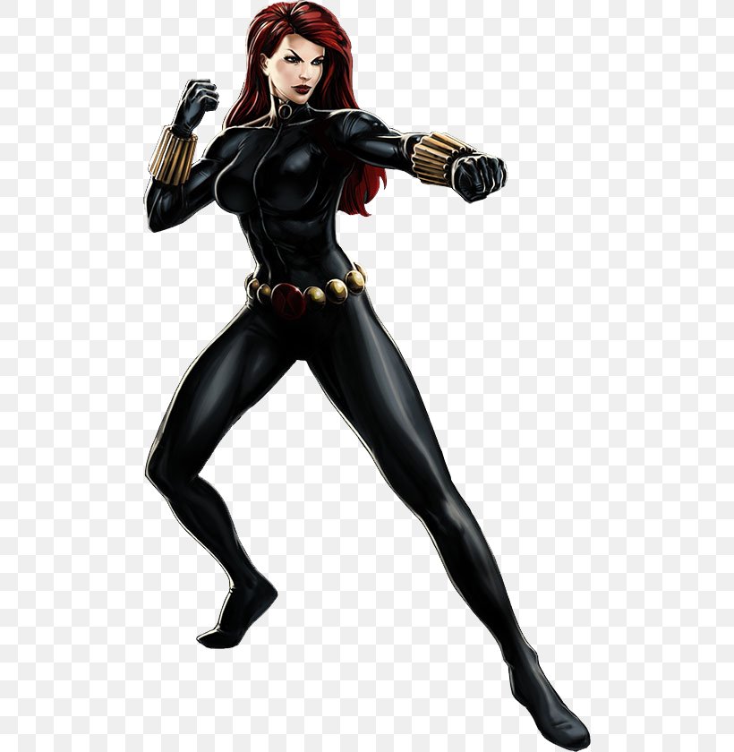 Black Widow Marvel: Avengers Alliance Maria Hill Captain America Marvel Cinematic Universe, PNG, 500x840px, Watercolor, Cartoon, Flower, Frame, Heart Download Free