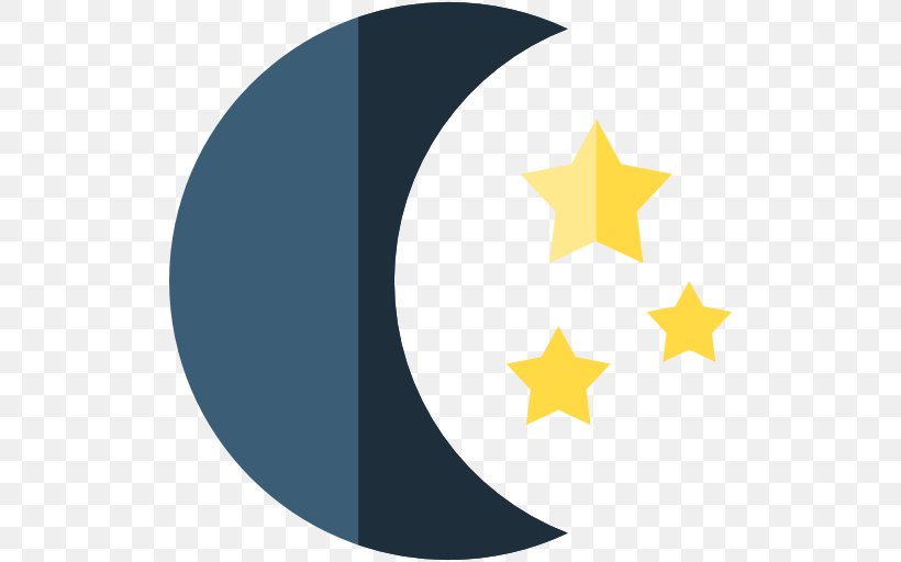 Star And Crescent Lunar Phase Moon, PNG, 512x512px, Star, Crescent, Full Moon, Logo, Lunar Phase Download Free