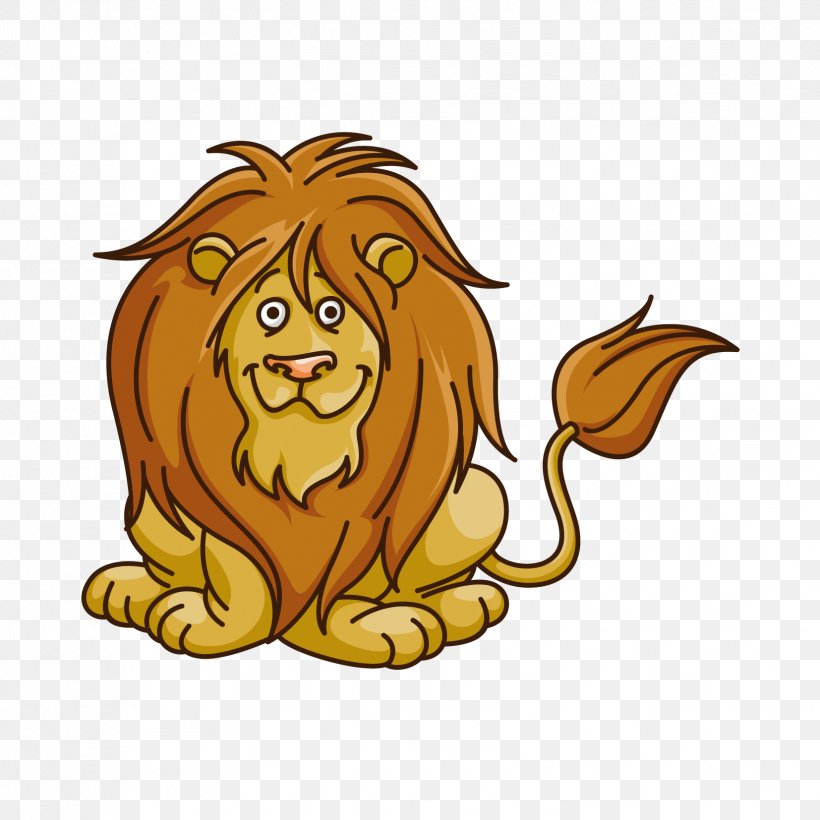 Golden Background, PNG, 1654x1654px, Lion, Cartoon, Golden Lion Tamarin, Smile, Wildlife Download Free