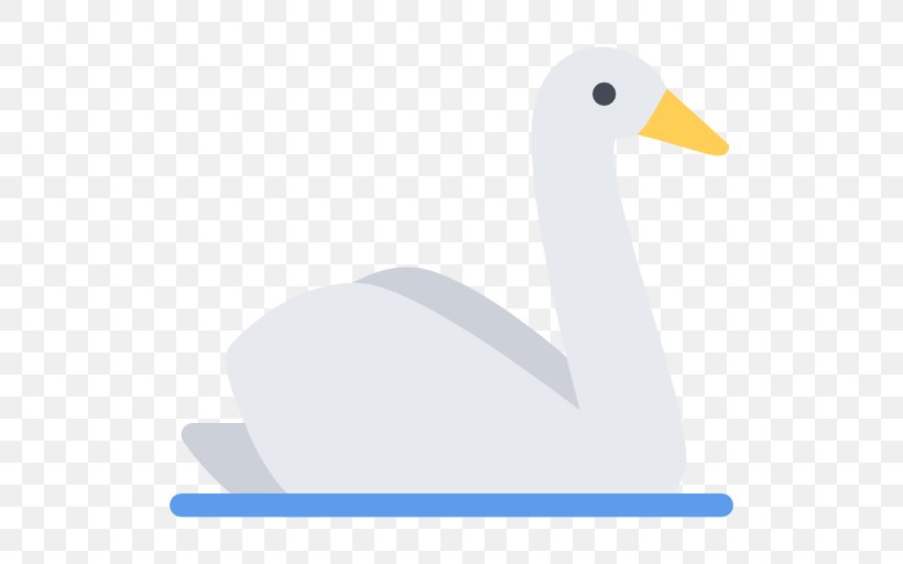 Goose Cygnini Duck Bird Waterfowl, PNG, 512x512px, Goose, Anatidae, Animal, Beak, Bird Download Free