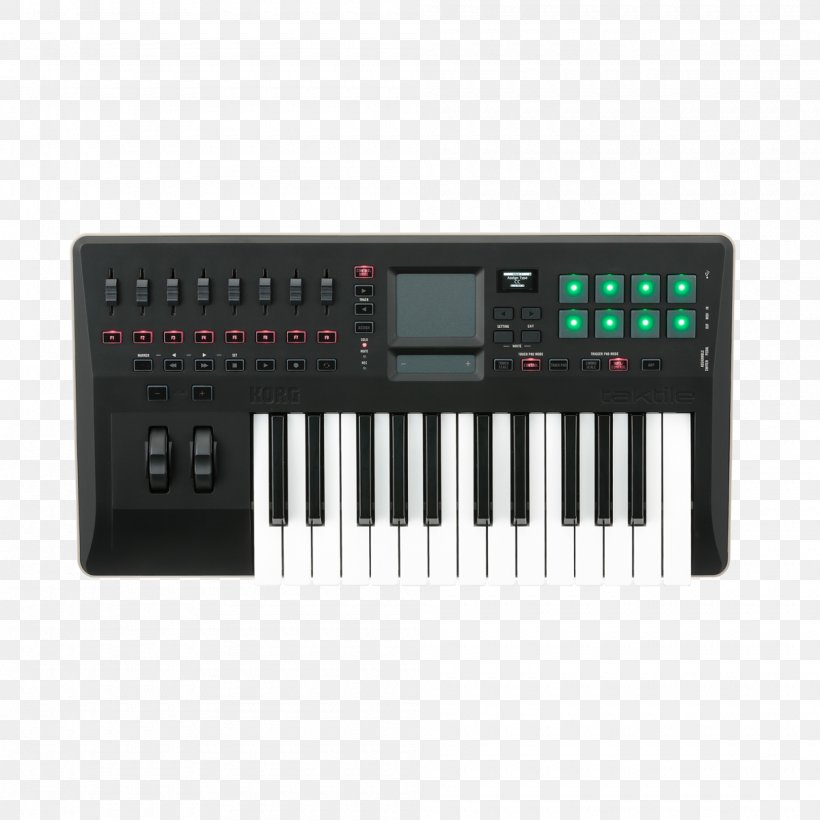 Korg Triton Taktile MIDI Controllers Korg PadKontrol MIDI Keyboard, PNG, 2000x2000px, Watercolor, Cartoon, Flower, Frame, Heart Download Free