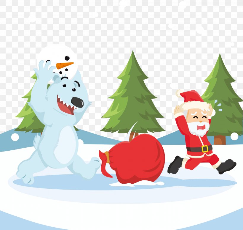 Stock Illustration Drawing Illustration, PNG, 2550x2408px, Santa Claus, Art, Cartoon, Christmas, Christmas Decoration Download Free