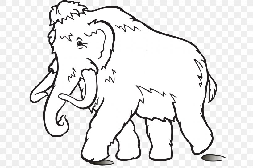 Woolly Mammoth Drawing Elephant Clip Art, PNG, 2400x1599px, Watercolor, Cartoon, Flower, Frame, Heart Download Free