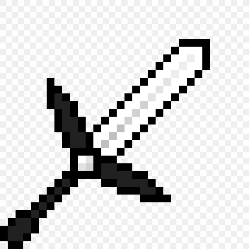 Minecraft: Pocket Edition Weapon Video Games Minecraft Mods, PNG, 1184x1184px, Minecraft, Armour, Black, Black And White, Classification Of Swords Download Free