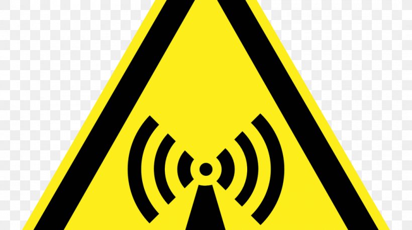 Non-ionizing Radiation Hazard Symbol Warning Sign, PNG, 1060x594px, Nonionizing Radiation, Biological Hazard, Black And White, Hazard, Hazard Symbol Download Free