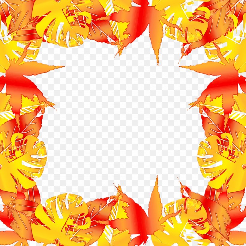 Orange, PNG, 2000x2000px, Watercolor, Orange, Paint, Wet Ink, Yellow Download Free