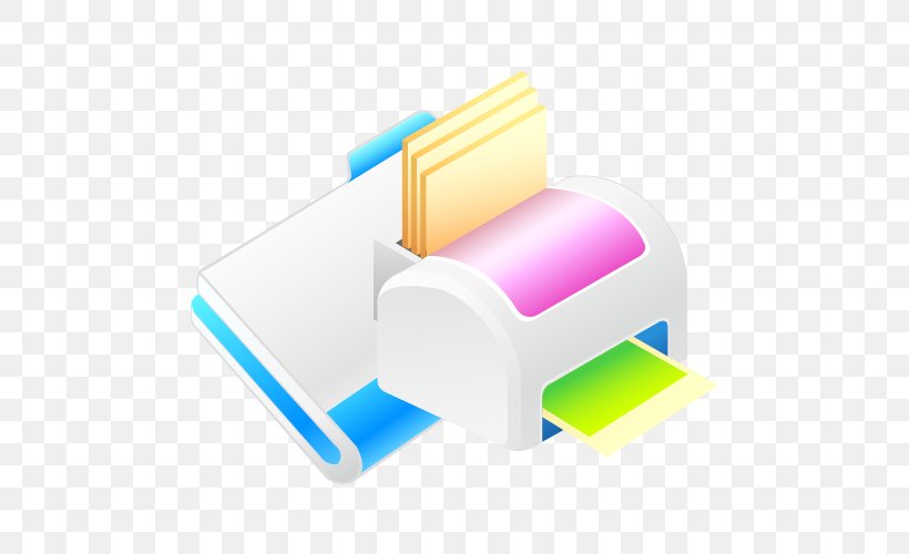 Paper Printer Adobe Illustrator, PNG, 500x500px, Paper, Computer Icon, Material, Plastic, Printer Download Free