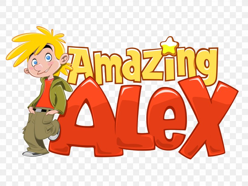 Amazing Alex Logo Illustration Puzzle Video Game Brand, PNG, 3184x2388px, Amazing Alex, Animated Cartoon, Animation, Brand, Cartoon Download Free