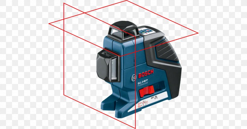 Bosch GLL2-80 Dual Plane Leveling + Alignment Laser W/ Alum Tripod Line Laser Levelling Robert Bosch GmbH, PNG, 1200x630px, Line Laser, Bosch Gbh 226 Dre Professional, Bosch Power Tools, Hardware, Laser Download Free