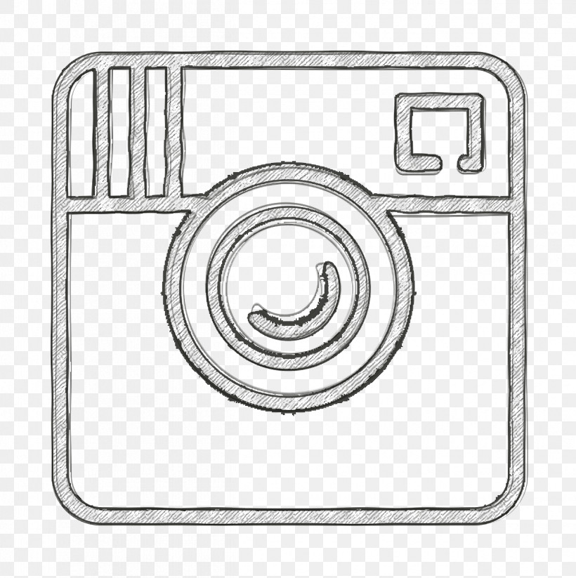 Social Media Icon Beautiful Camera Icon Big Instagram Logo Icon, PNG, 1250x1256px, Social Media Icon, Beautiful Camera Icon, Black, Door, Door Handle Download Free
