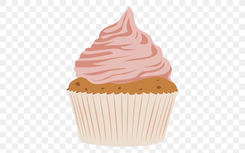 Cupcake Frosting & Icing Buttercream Muffin, PNG, 512x512px, Cupcake, Baking Cup, Buttercream, Cake, Chocolate Download Free