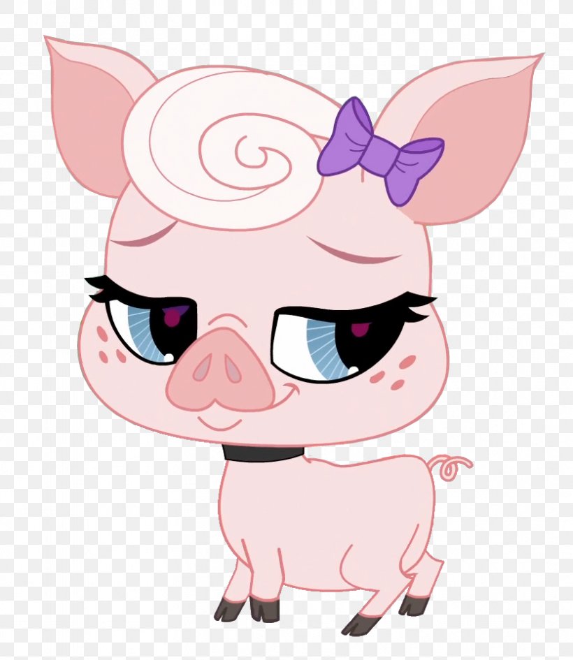 Dog Breed Pig Penny Ling Puppy Littlest Pet Shop, PNG, 834x962px, Watercolor, Cartoon, Flower, Frame, Heart Download Free