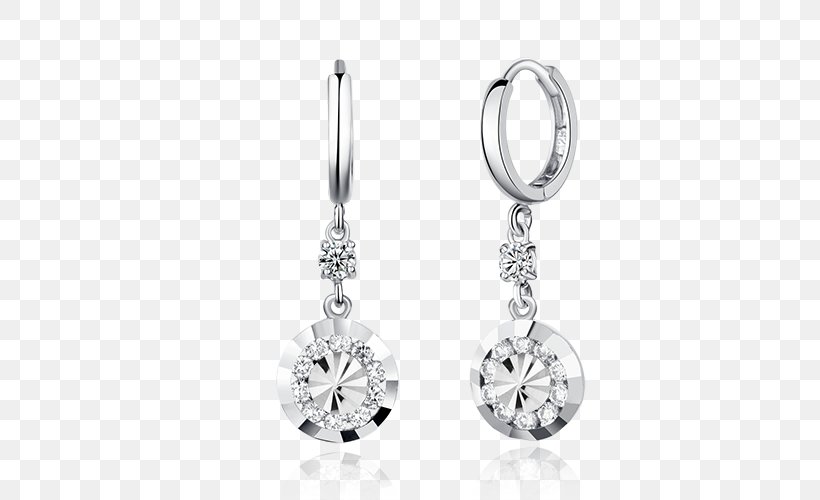 Earring Silver Body Jewellery Product Design, PNG, 500x500px, Earring, Body Jewellery, Body Jewelry, Diamond, Earrings Download Free