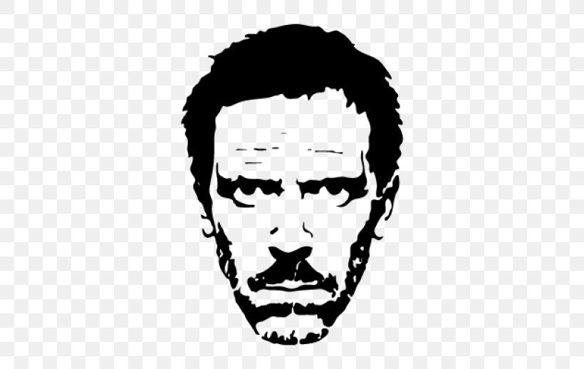 Hugh Laurie Dr. Gregory House Allison Cameron T-shirt, PNG, 518x518px, Hugh Laurie, Allison Cameron, Art, Black, Black And White Download Free