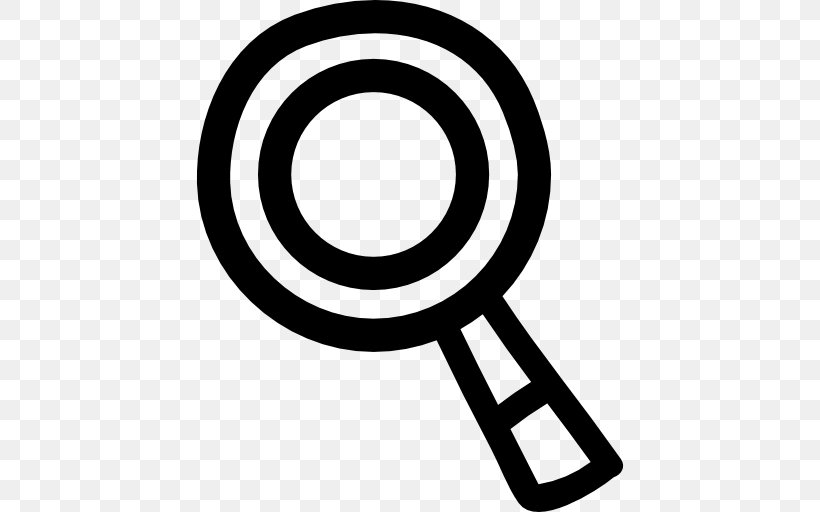 Magnifying Glass Zooming User Interface, PNG, 512x512px, Magnifying Glass, Area, Black And White, Brand, Drawing Download Free