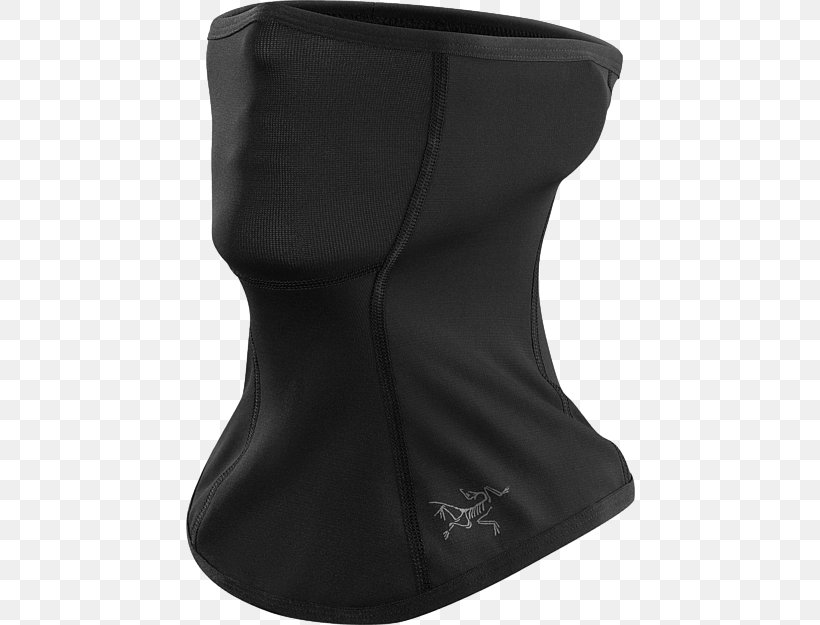 Neck Gaiter Headgear Arc'teryx Gaiters Polar Fleece, PNG, 450x625px, Neck Gaiter, Archaeopteryx, Beanie, Black, Capillary Action Download Free