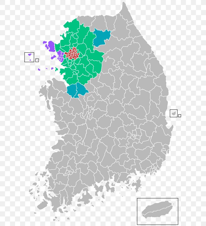 Seoul Capital Area Kangwon Province Busan Gwangju, PNG, 633x898px, Seoul, Area, Blank Map, Border, Busan Download Free