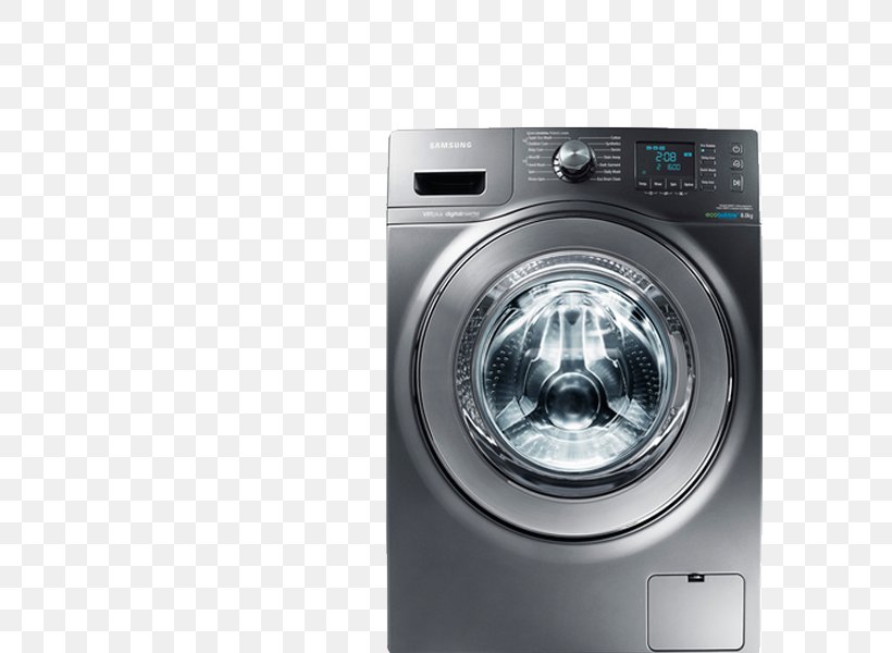 Washing Machines Samsung WW90J5456MW 9kg 1400rpm Ecobubble Washing Machine Combo Washer Dryer, PNG, 615x600px, Washing Machines, Cleaning, Clothes Dryer, Combo Washer Dryer, Hardware Download Free