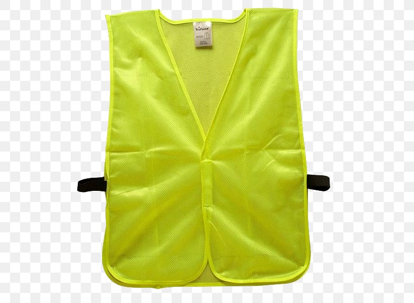 High-visibility Clothing Gilets Mesh Workwear Outerwear, PNG, 600x600px, Highvisibility Clothing, Gilets, Green, Mesh, Outerwear Download Free