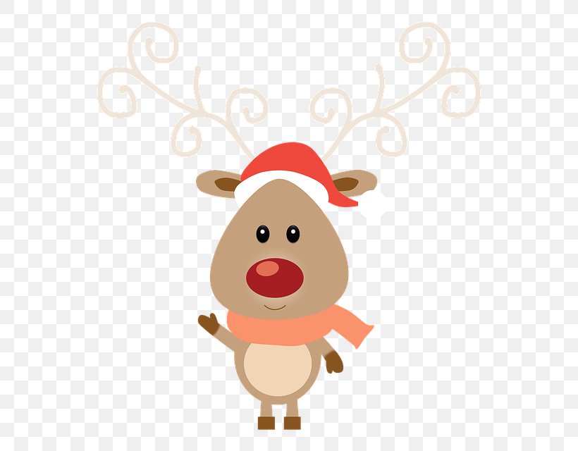 Rudolph Reindeer Santa Claus Christmas Day, PNG, 640x640px, Rudolph, Art, Cartoon, Christmas, Christmas And Holiday Season Download Free