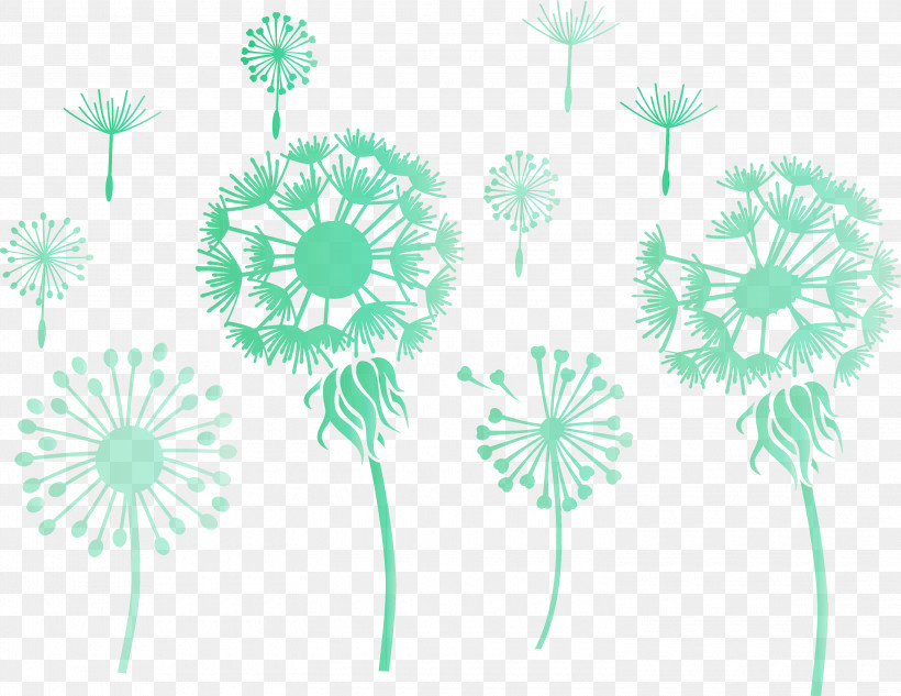 Floral Design, PNG, 3000x2317px, Dandelion, Computer, Floral Design, Leaf, M Download Free