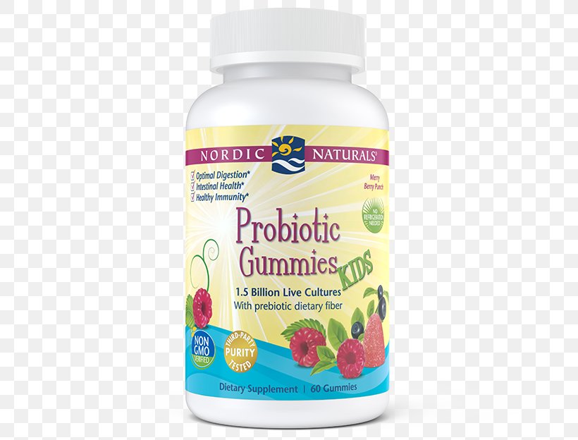 Gummy Candy Nordic Naturals Nordic Probiotic Prebiotic Vitamin D3 Gummies, PNG, 653x624px, Gummy Candy, Bacillus Coagulans, Dietary Supplement, Food, Health Download Free