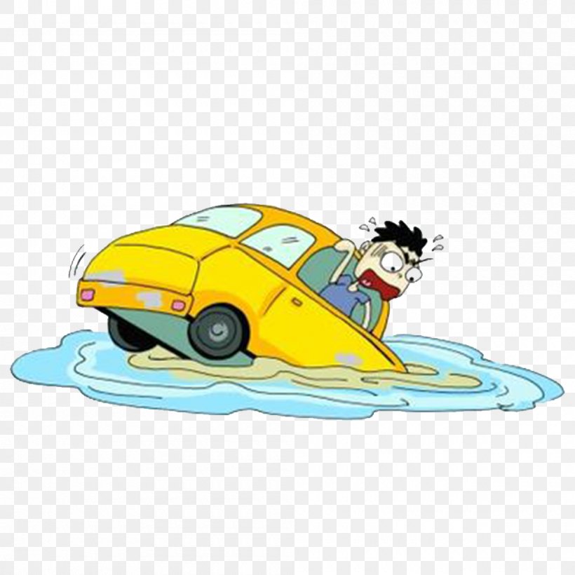 Car Rain Cloudburst Vehicle Insurance, PNG, 1000x1000px, Car, Accident, Automotive Design, Car Rental, Cartoon Download Free