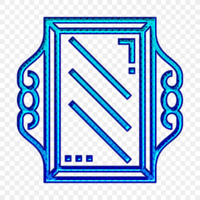 Mirror Icon Home Decoration Icon, PNG, 1204x1204px, Mirror Icon, Electric Blue, Home Decoration Icon Download Free