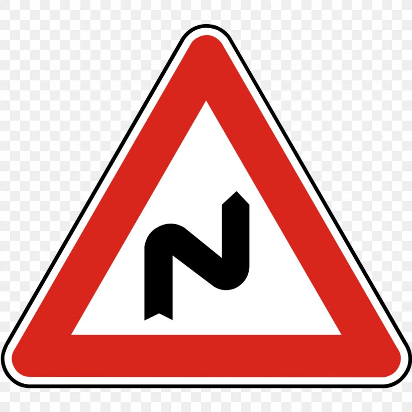 Traffic Sign Warning Sign Road, PNG, 1024x1024px, Traffic Sign, Area, Brand, Curve, Hairpin Turn Download Free
