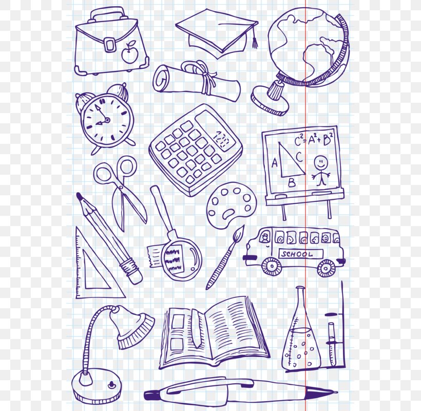 Doodle Drawing Education Illustration, PNG, 561x800px, Doodle, Area, Art, Artwork, Black And White Download Free