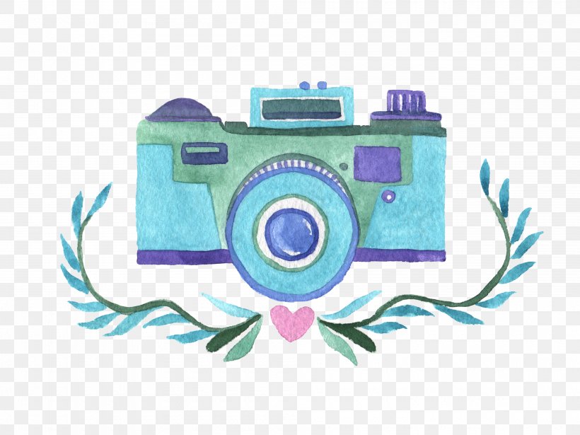 Drawing Photography Watercolor Painting Camera, PNG, 4000x3000px, Drawing, Camera, Cameras Optics, Digital Cameras, Logo Download Free